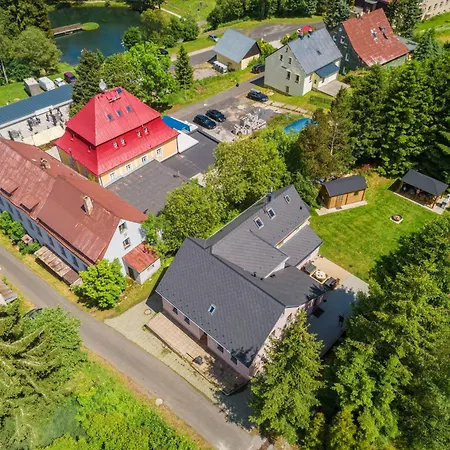 Ruzova Chalupa Pod Klinovcem Loučná pod Klínovcem Exterior foto