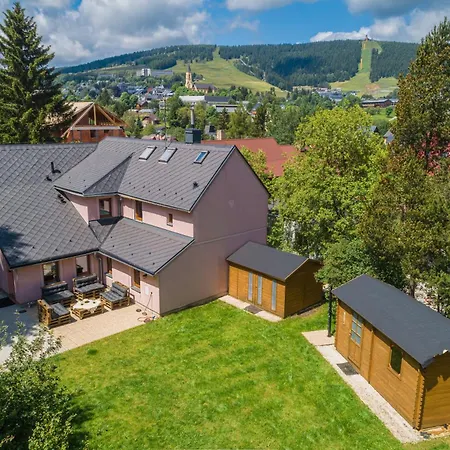 Ruzova Chalupa Pod Klinovcem Loučná pod Klínovcem Exterior foto