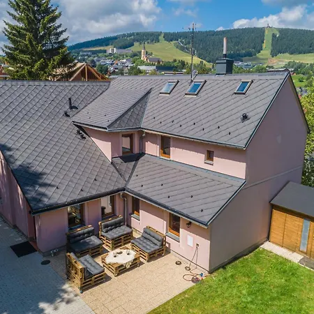 Ruzova Chalupa Pod Klinovcem Loučná pod Klínovcem Exterior foto